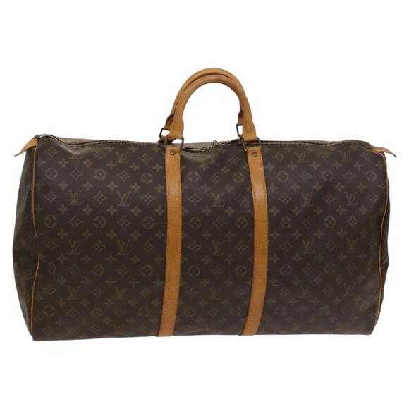 LOUIS VUITTON Monogram Keepall 60 Boston Bag M41422 - Picture 1 of 16